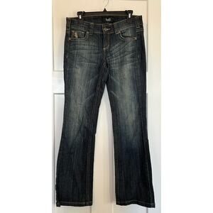 Touch By Alyssa Milano White Sox Jeans Boot Cut Size 28